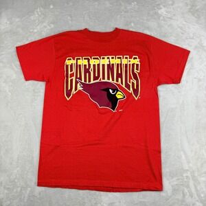 Vintage Artex Arizona Cardinals Football T Shirt Adult L Red Single Stitch USA